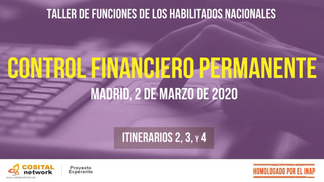 poster III Curso “Control Financiero Permanente” 02/03/2020